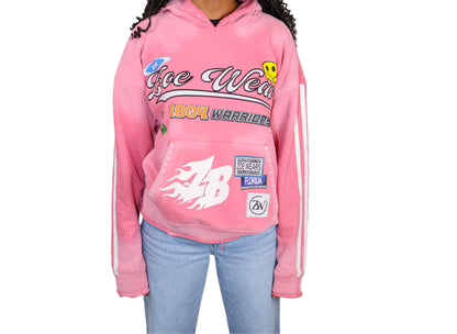 Pink ZB 1804 hoodie